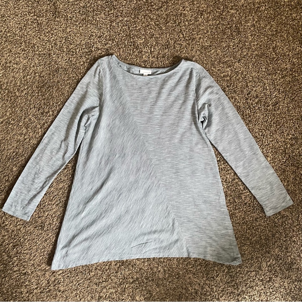 Pure Jill  100% Cotton Tunic Top Size Medium
